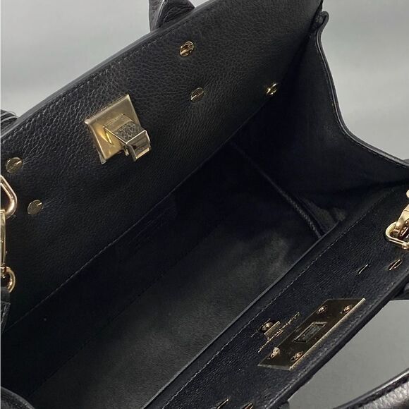 Salvatore Ferragamo Studio Bag Small Leather Satchel - Picture 8 of 15